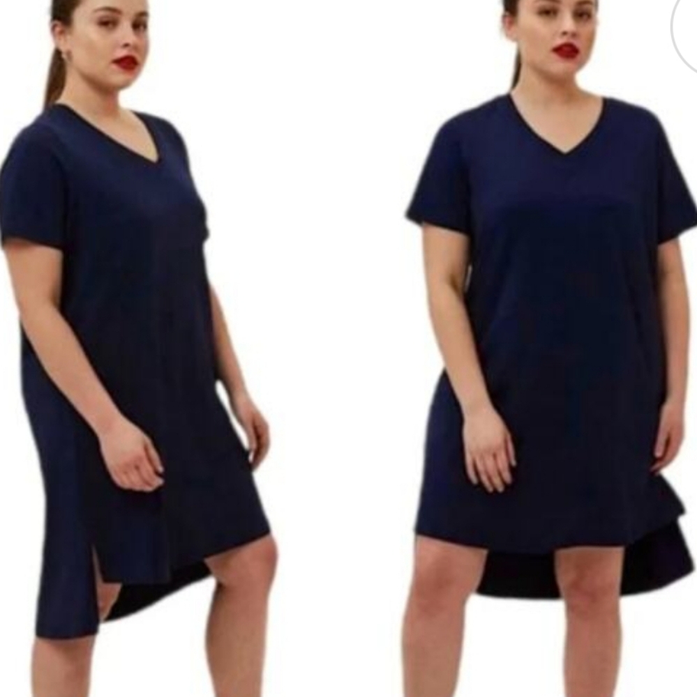 Universal Standard Tesino Washed Jersey Dress Large 22-24